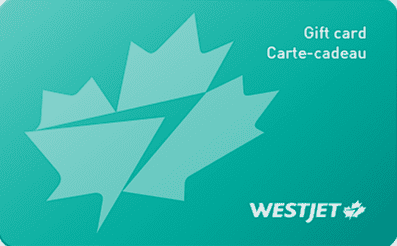 WestJet Prepaid Gift Card