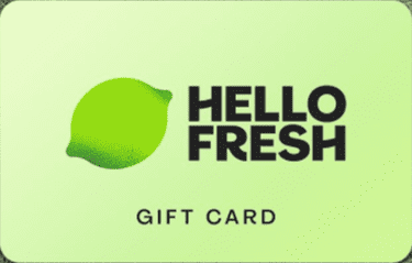 hellofresh prepaid gift card